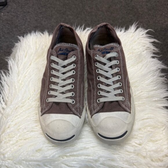 Converse Jack Purcell Canvas Sneakers 8M - Picture 1 of 7